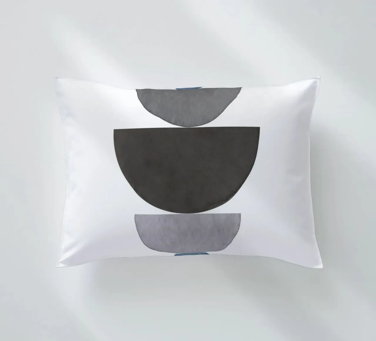 Blu Celeste 01 cuscino da WijdevenPrints