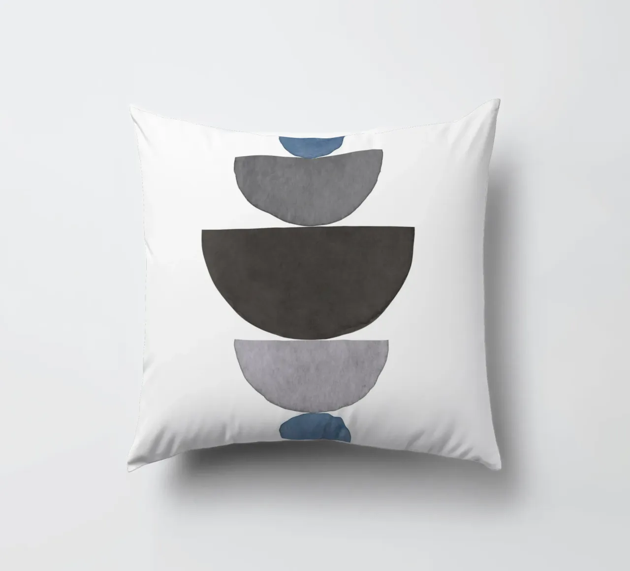 Blu Celeste 01 cuscino da WijdevenPrints