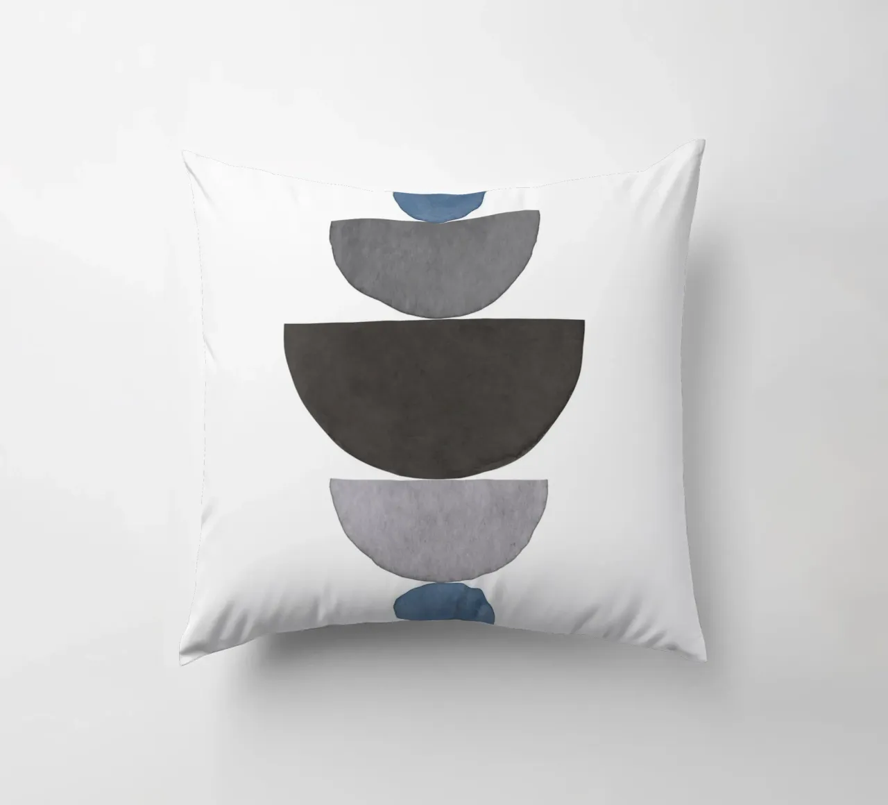 Blu Celeste 01 cuscino da WijdevenPrints