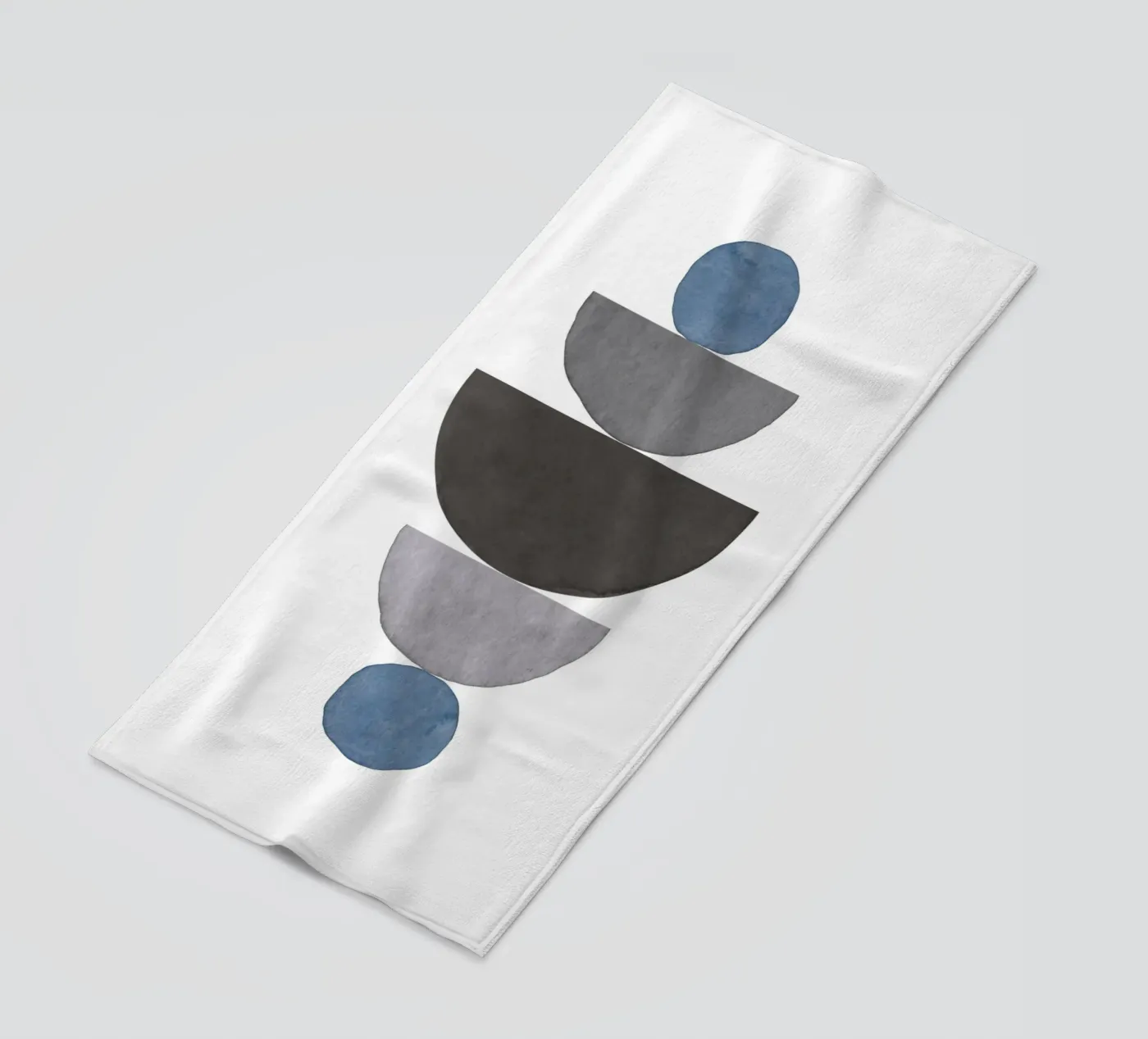 Blu Celeste 01 telo mare da WijdevenPrints