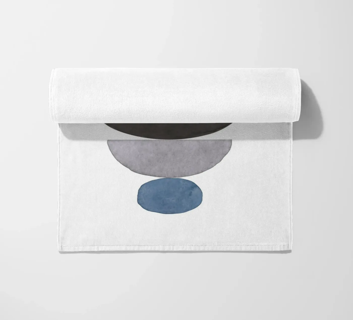 Blu Celeste 01 telo mare da WijdevenPrints