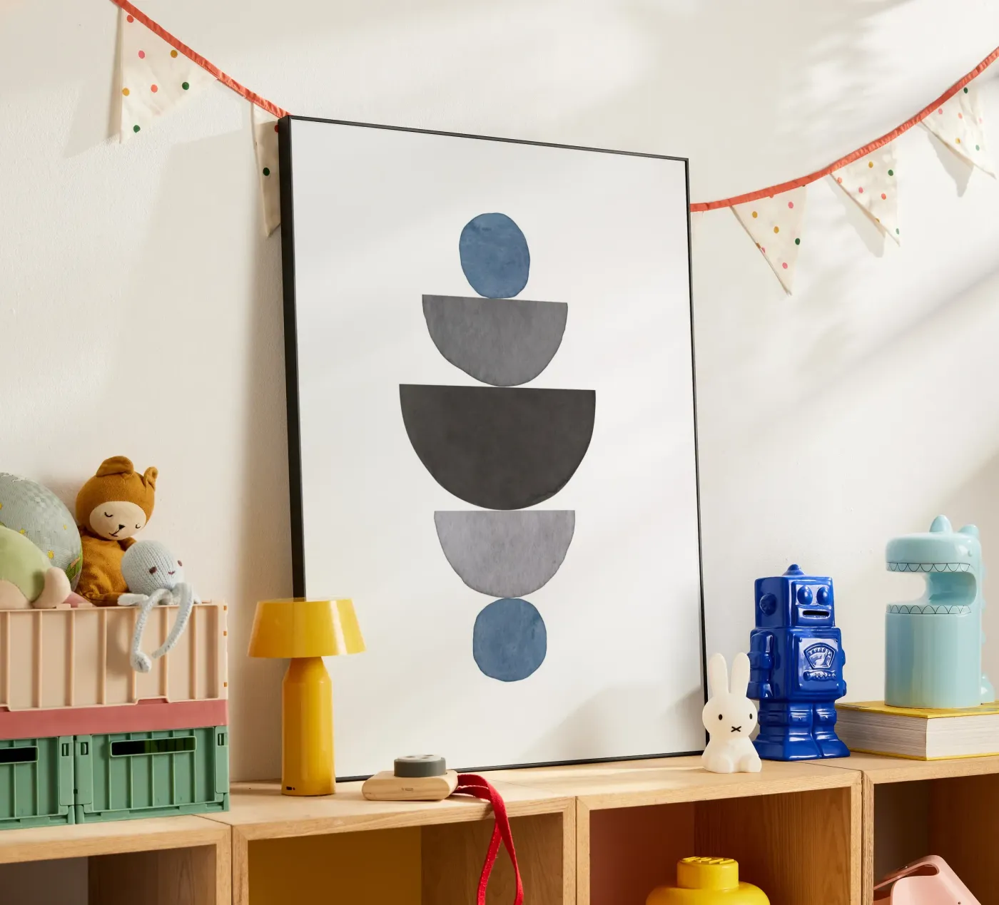 Blu Celeste 01 pannello forex da WijdevenPrints