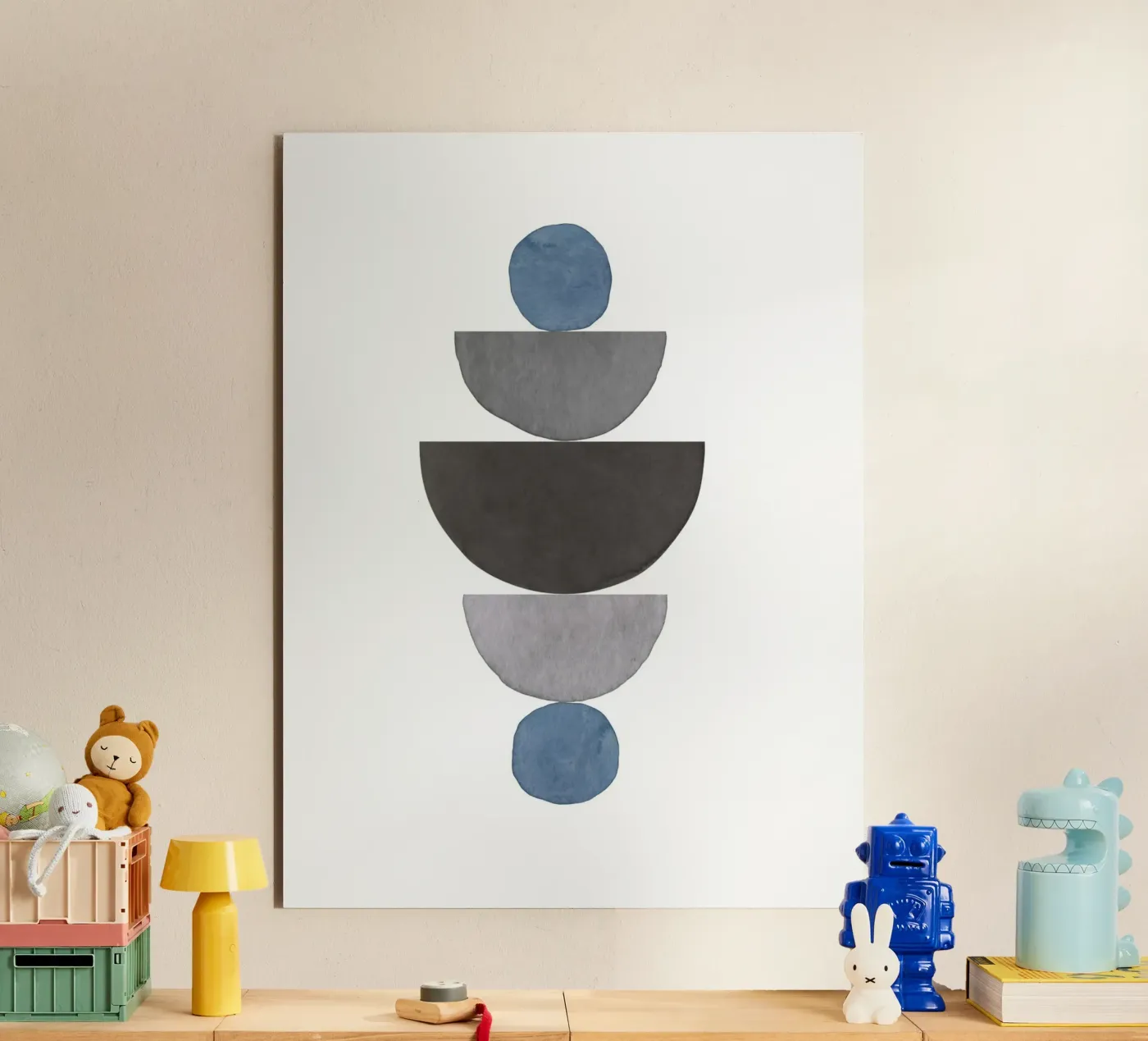 Blu Celeste 01 pannello forex da WijdevenPrints