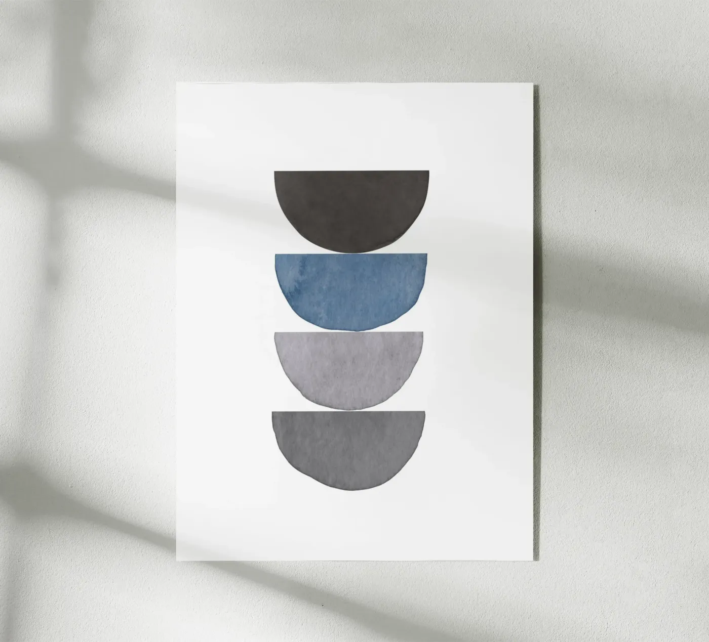 Celestial Blue 02 acryl van WijdevenPrints