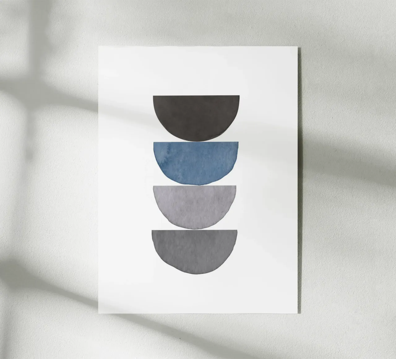 Blu Celeste 02 plexiglass da WijdevenPrints