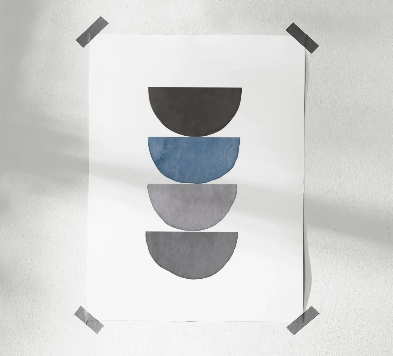 Blu Celeste 02 poster da WijdevenPrints