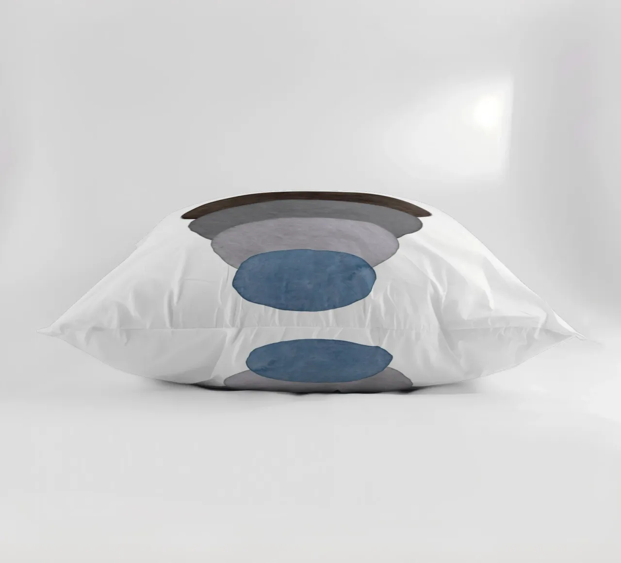Blu Celeste 03 cuscino da WijdevenPrints