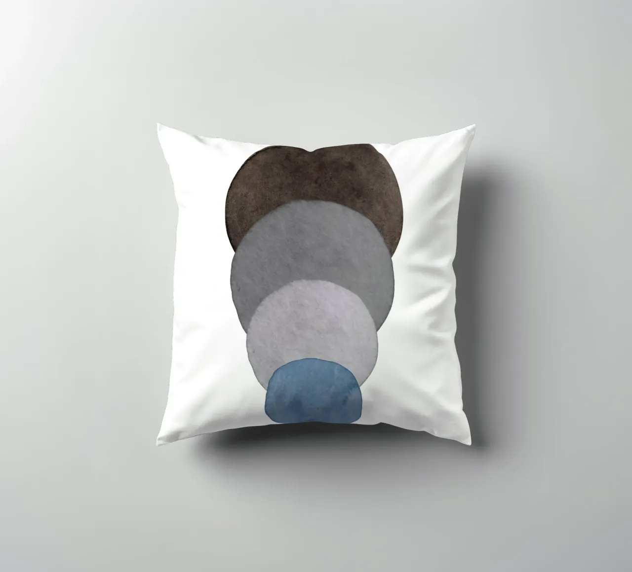 Blu Celeste 03 cuscino da WijdevenPrints