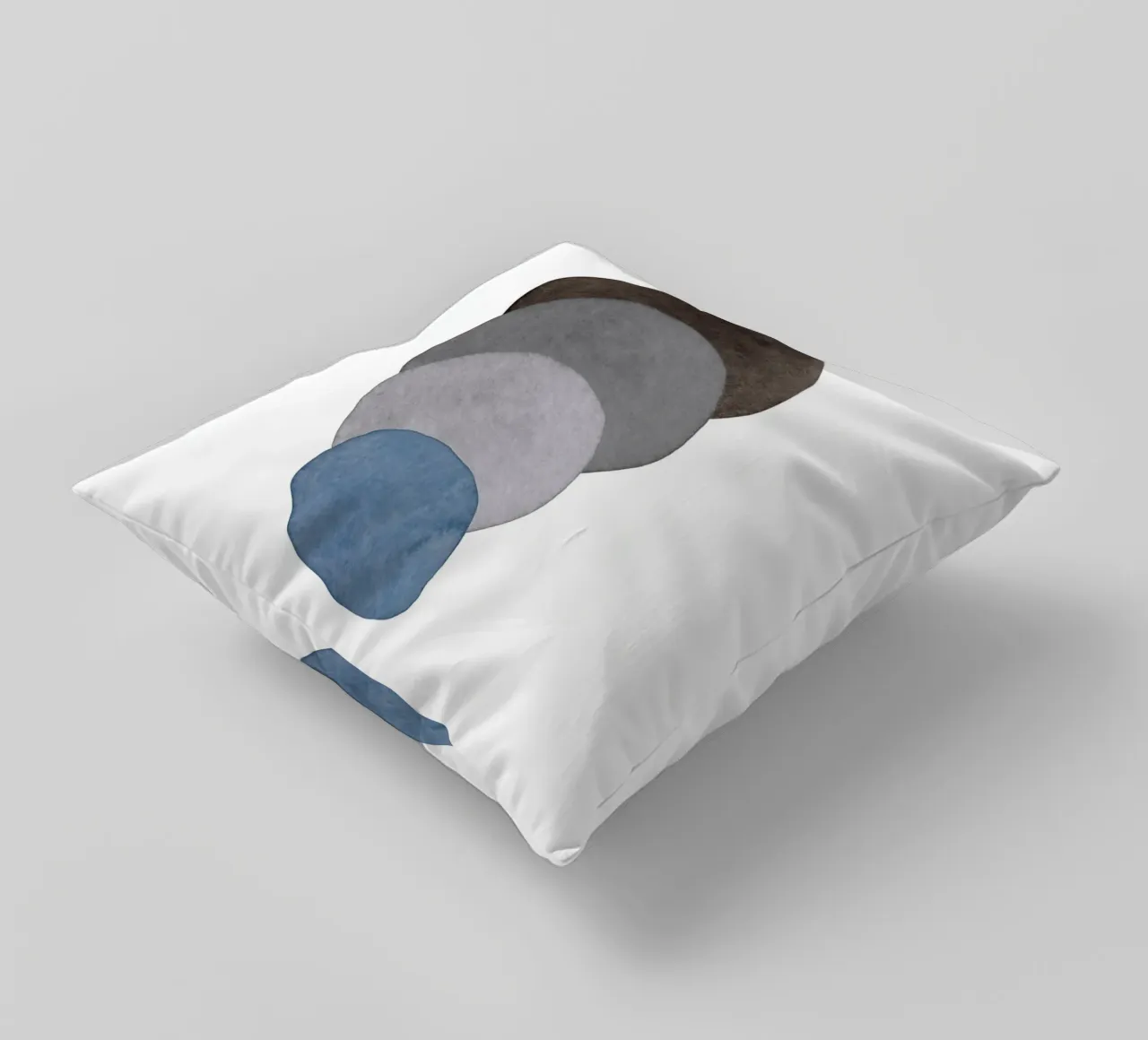 Blu Celeste 03 cuscino da WijdevenPrints