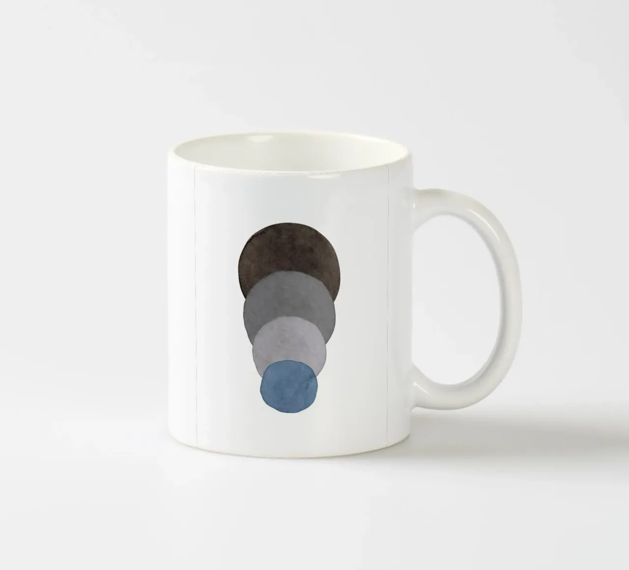Blu Celeste 03 tazza in ceramica da WijdevenPrints