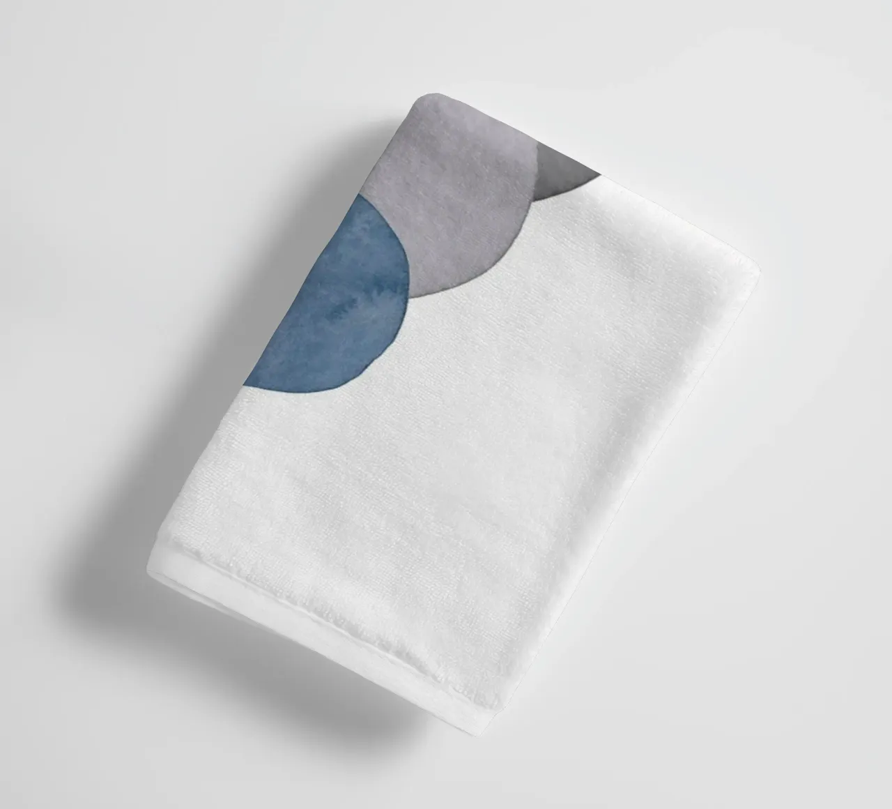 Blu Celeste 03 asciugamano da bagno da WijdevenPrints