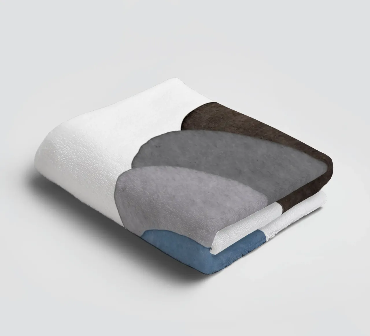 Blu Celeste 03 asciugamano da bagno da WijdevenPrints