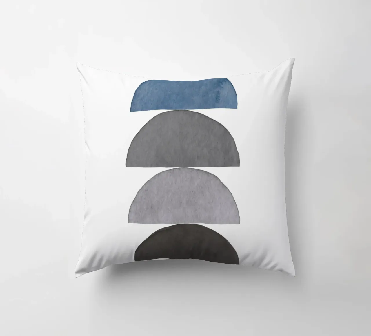 Blu Celeste 04 cuscino da WijdevenPrints