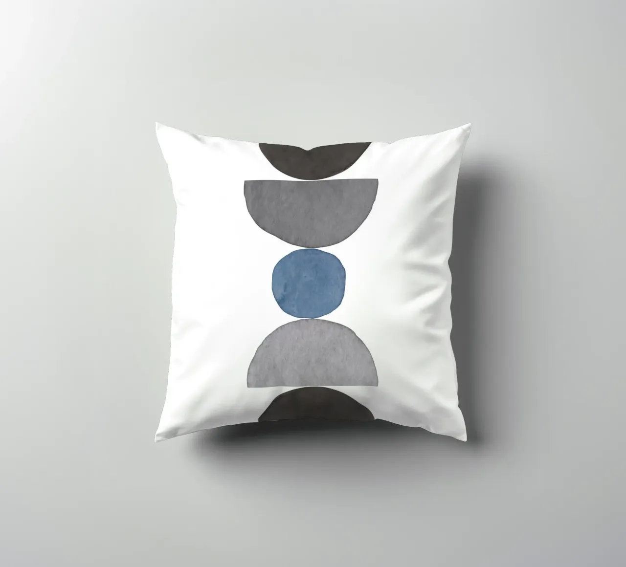 Blu Celeste 05 cuscino da WijdevenPrints