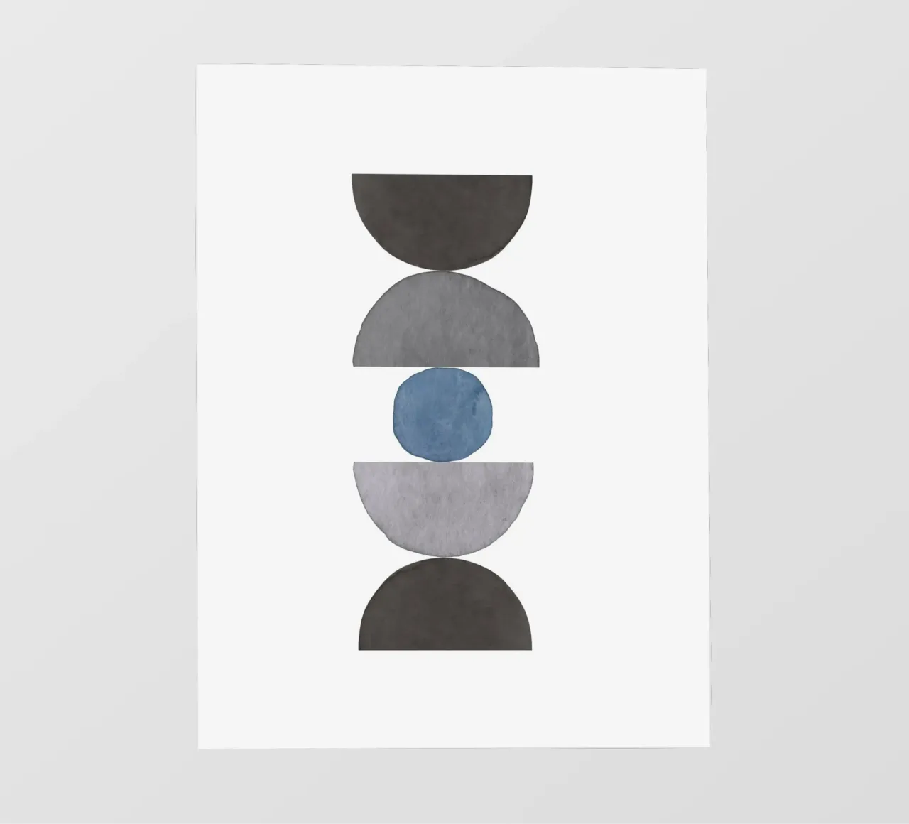 Blu Celeste 06 telo in pvc da WijdevenPrints