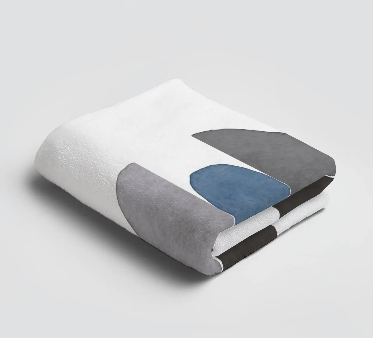 Blu Celeste 06 asciugamano da bagno da WijdevenPrints