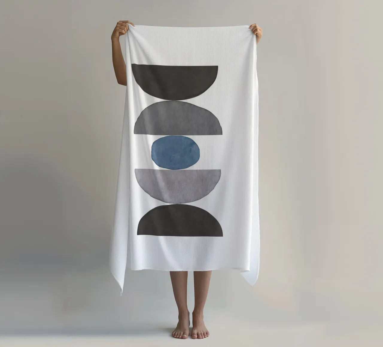 Blu Celeste 06 telo mare da WijdevenPrints