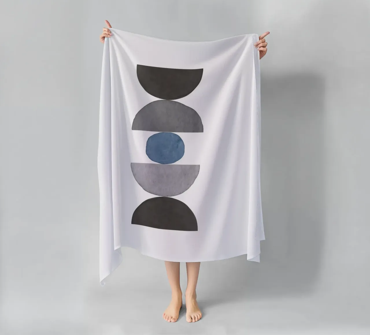 Blu Celeste 06 telo mare da WijdevenPrints