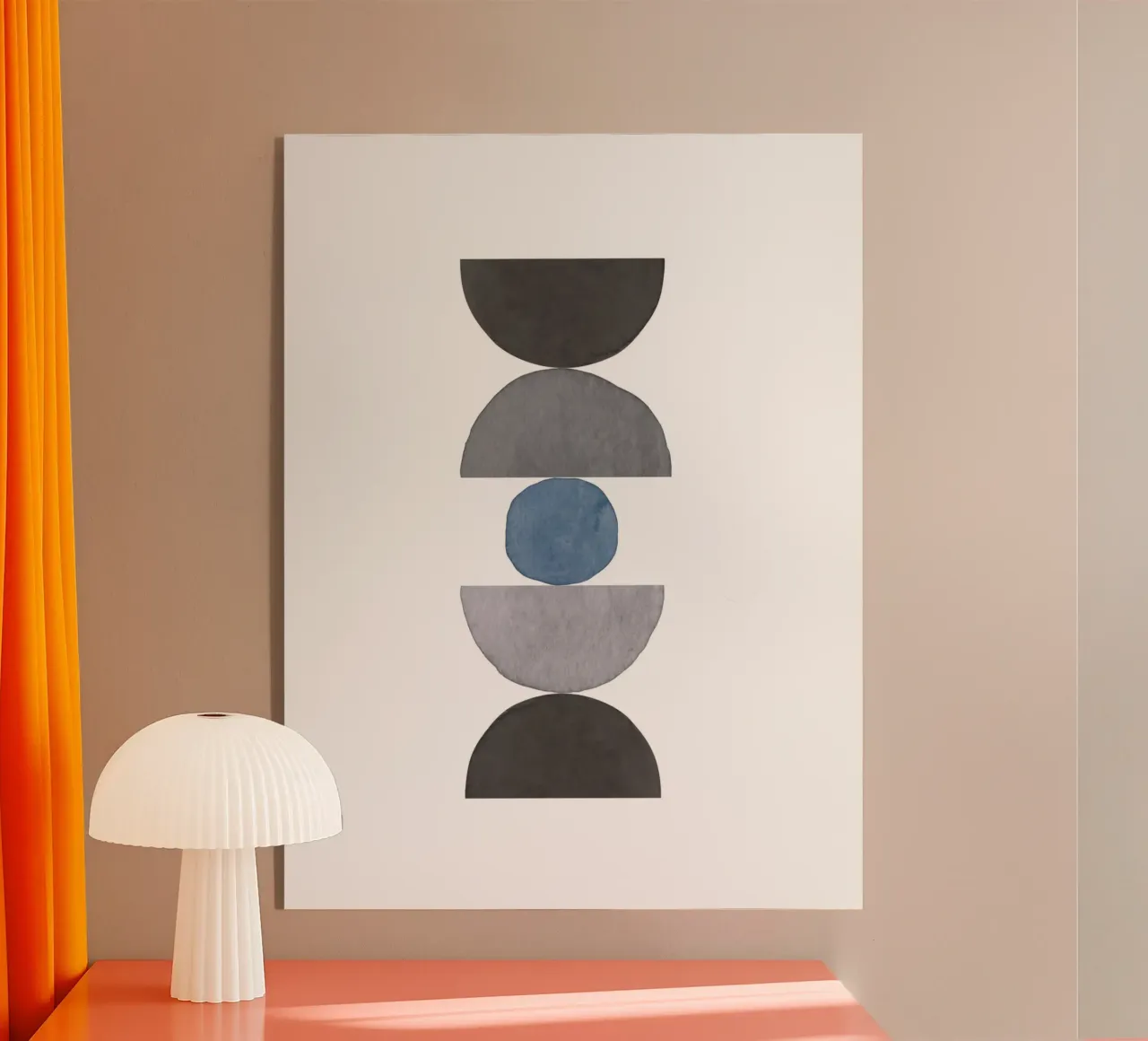 Blu Celeste 06 plexiglass da WijdevenPrints