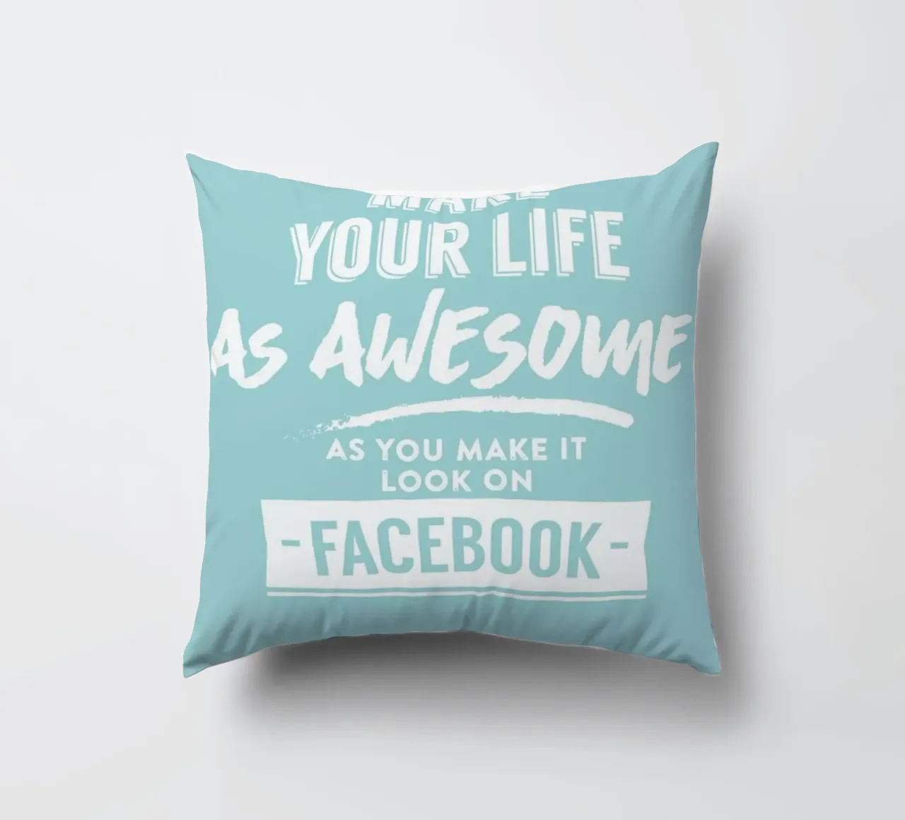 Facebook Life cuscino da LeDieg
