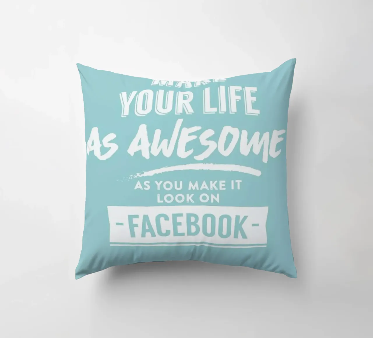 Facebook Life cuscino da LeDieg
