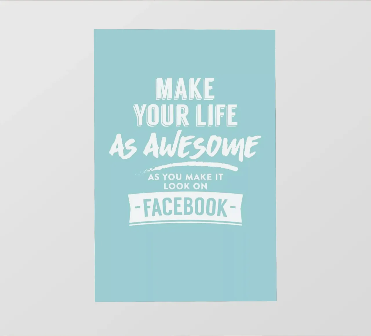 Facebook Life pellicola backlit da LeDieg