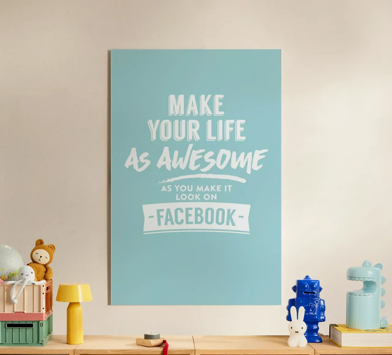 Facebook Life plexiglass da LeDieg