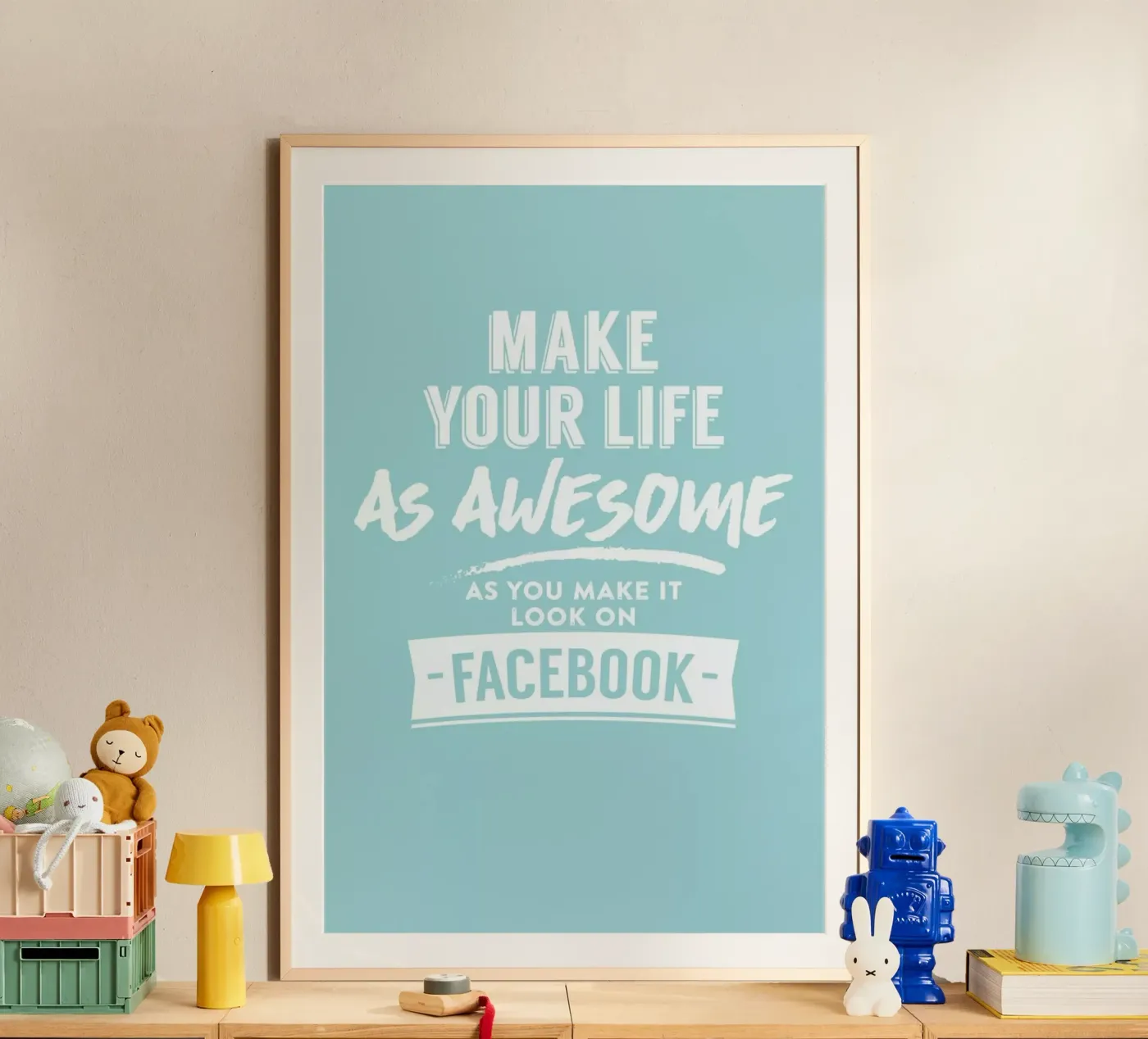 Facebook Life poster da LeDieg