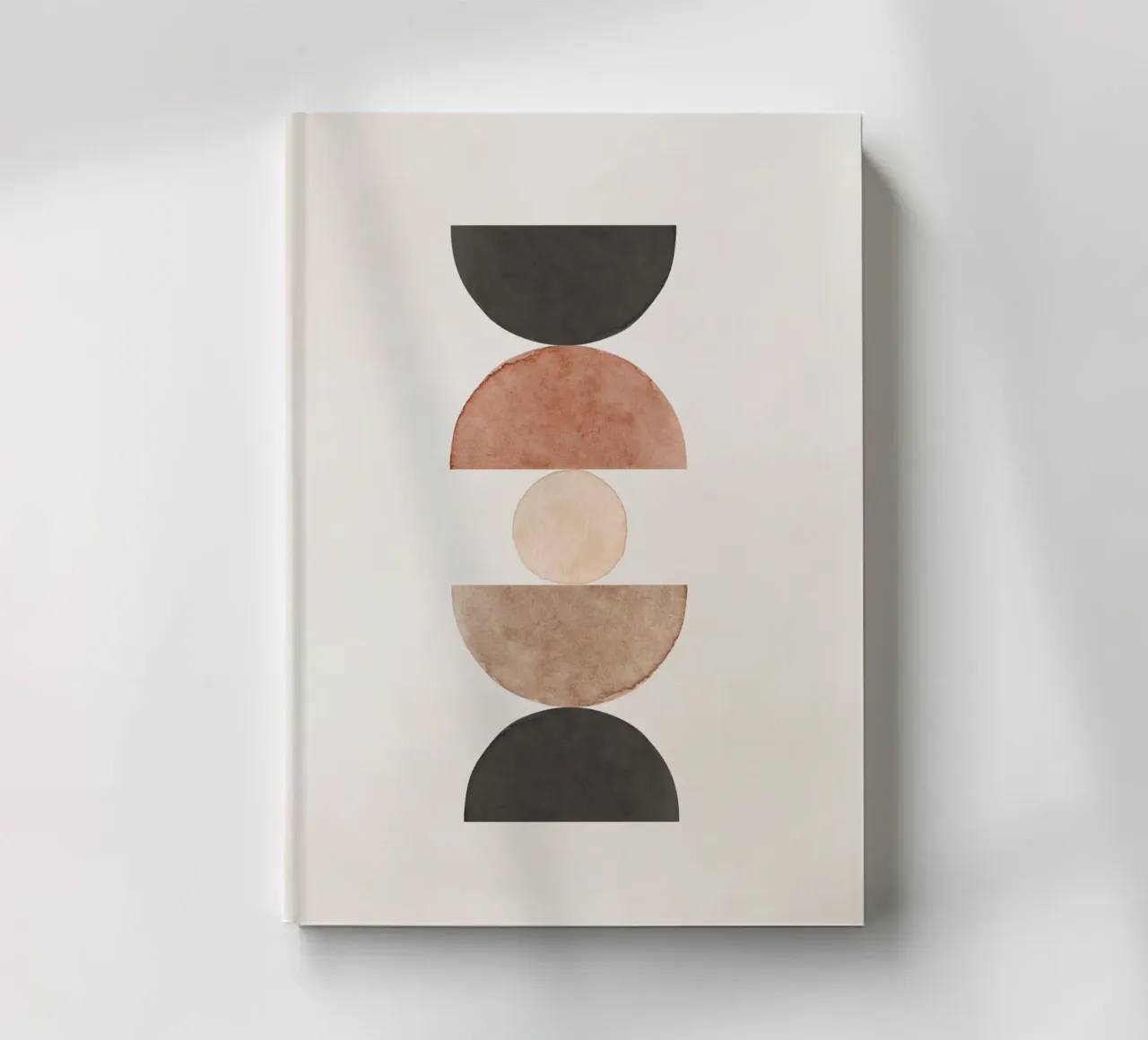 Celestial Beige 06 notebook by WijdevenPrints