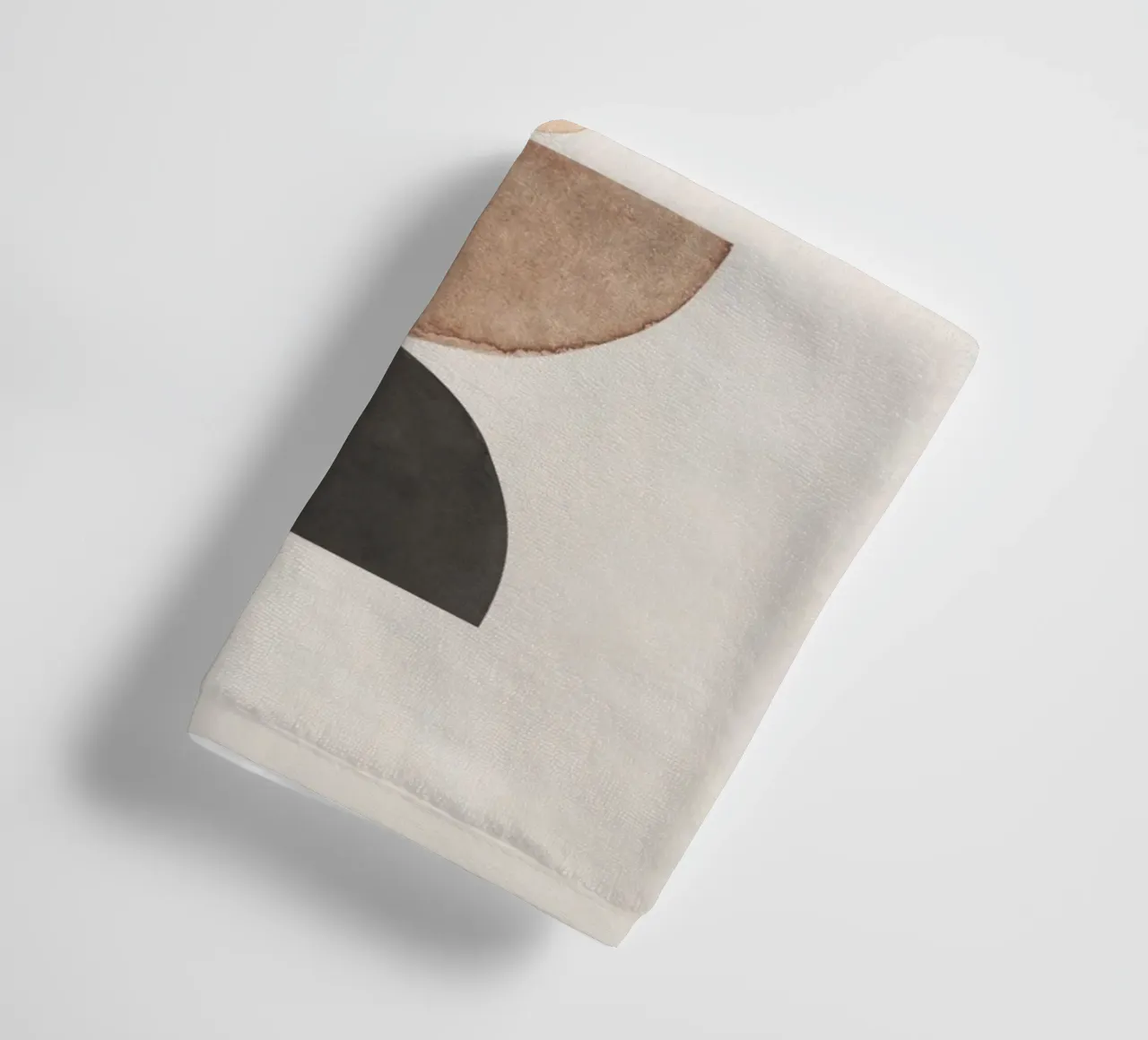 Celestial Beige 06 towel by WijdevenPrints