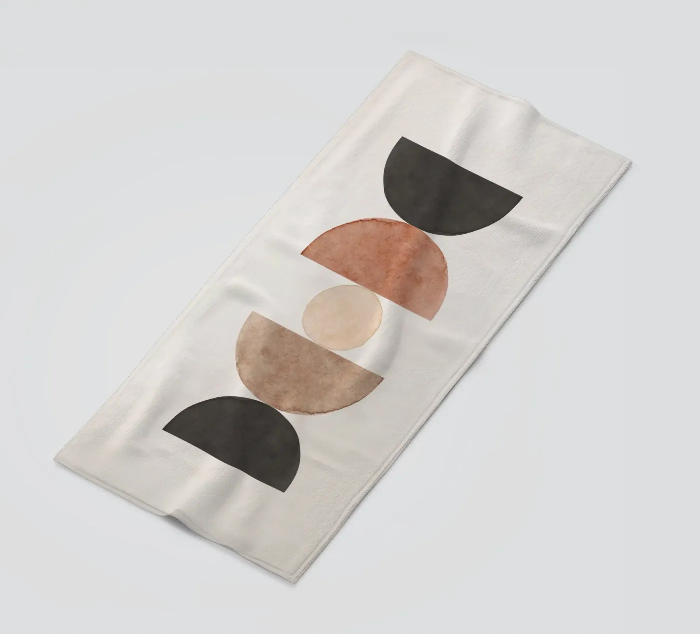 Beige celeste 06 telo mare da WijdevenPrints