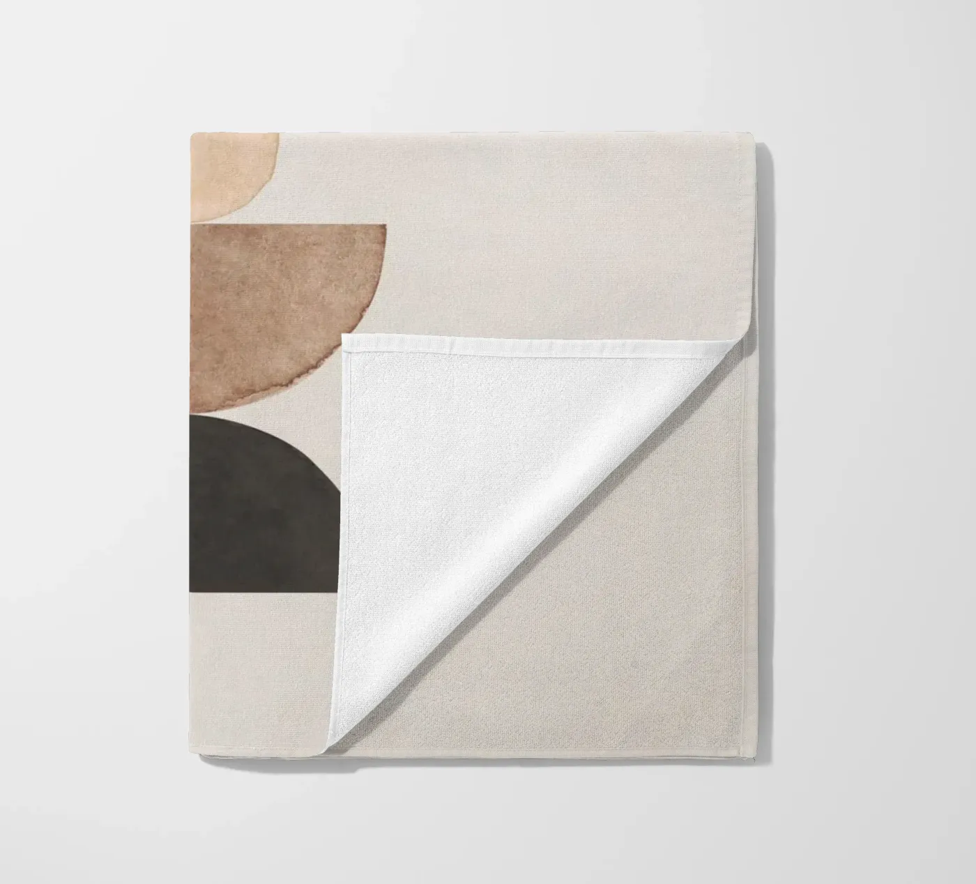 Beige celeste 06 telo mare da WijdevenPrints