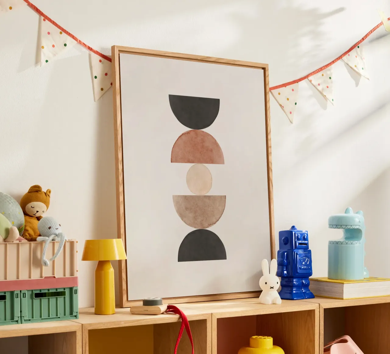 Beige celeste 06 plexiglass da WijdevenPrints