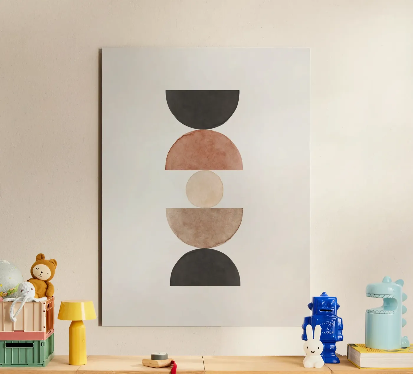 Celestial Beige 06 forex plate by WijdevenPrints