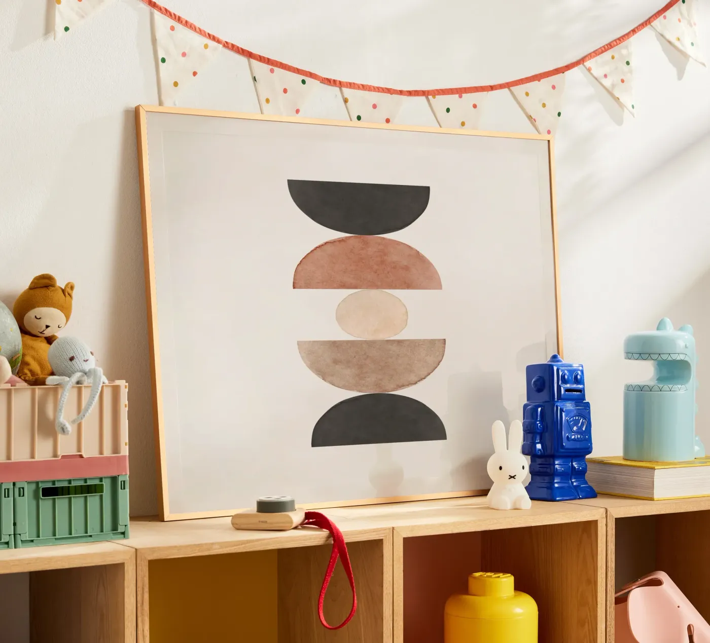 Celestial Beige 06 poster by WijdevenPrints