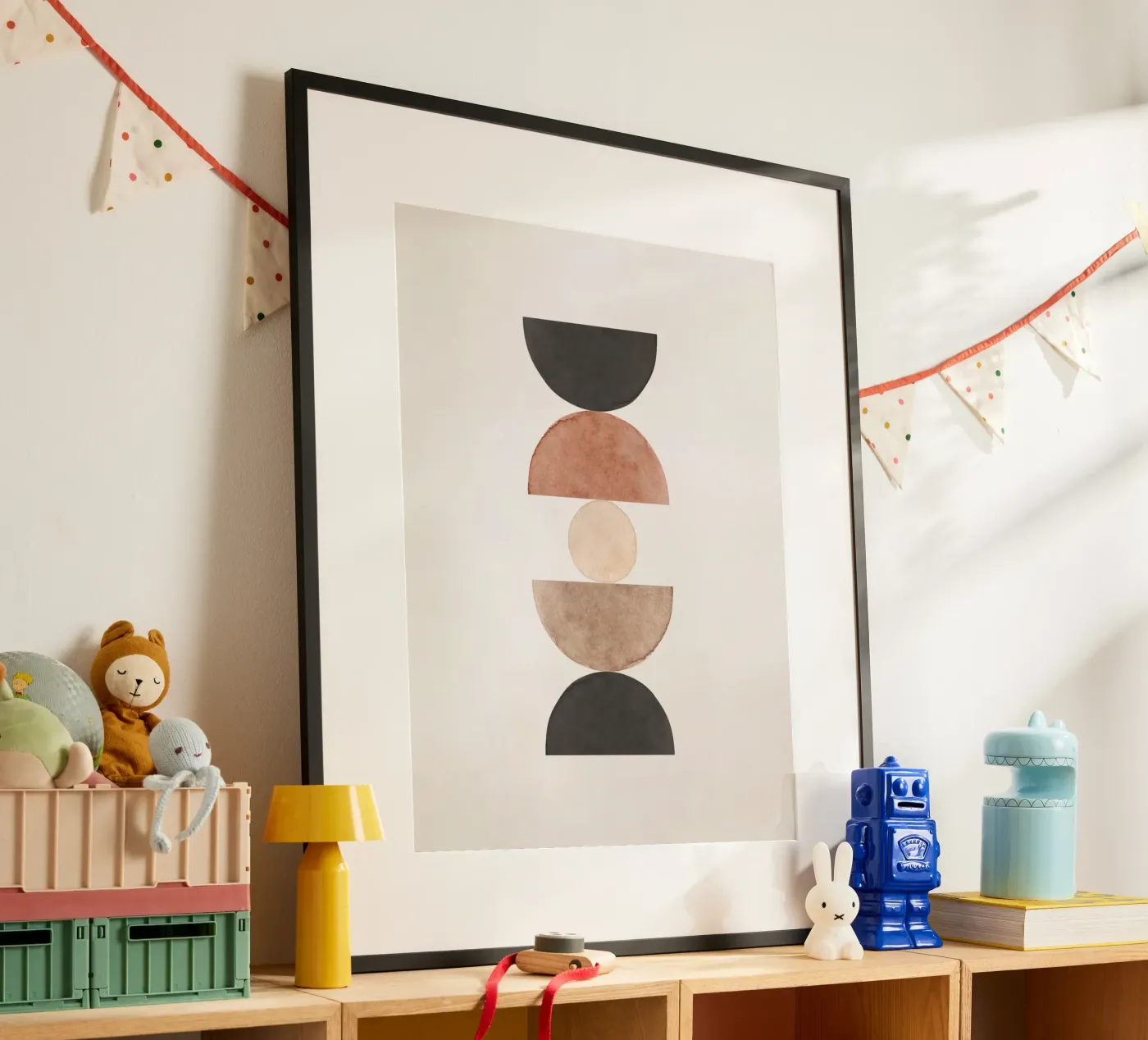 Celestial Beige 06 poster by WijdevenPrints