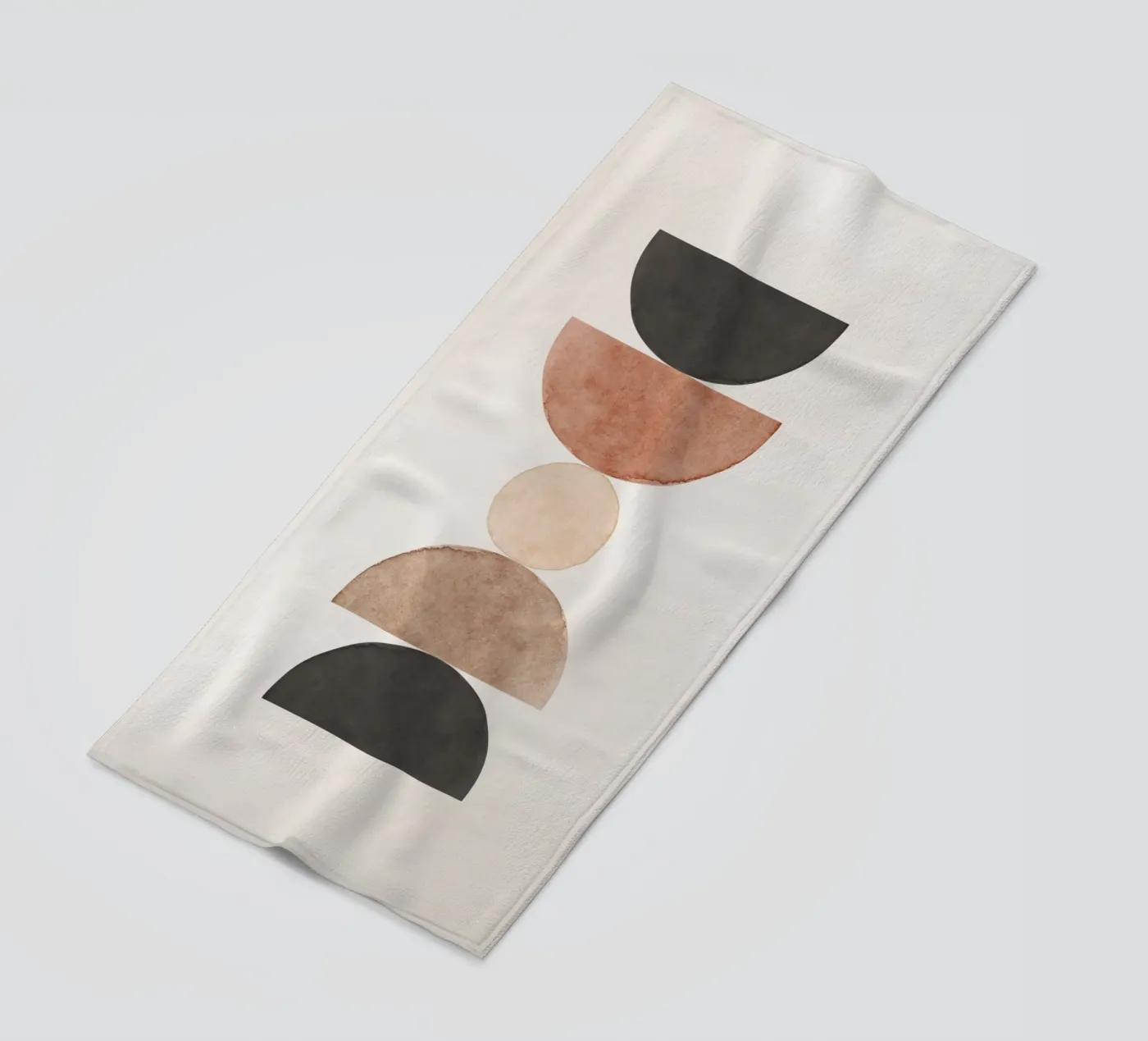 Beige celeste 05 telo mare da WijdevenPrints