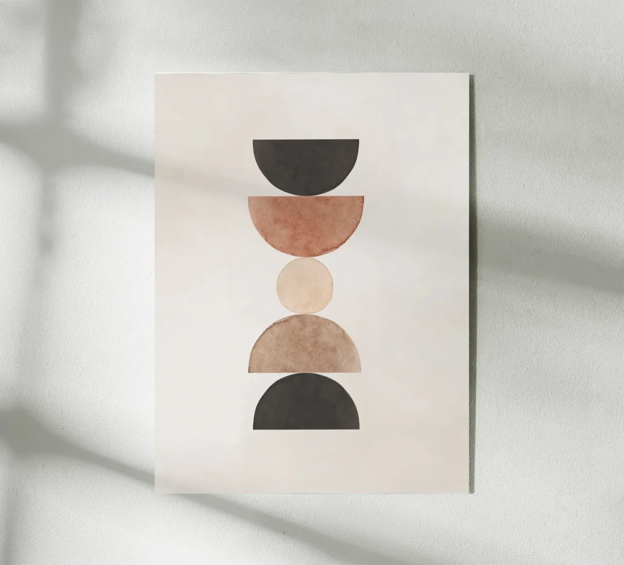 Beige celeste 05 plexiglass da WijdevenPrints