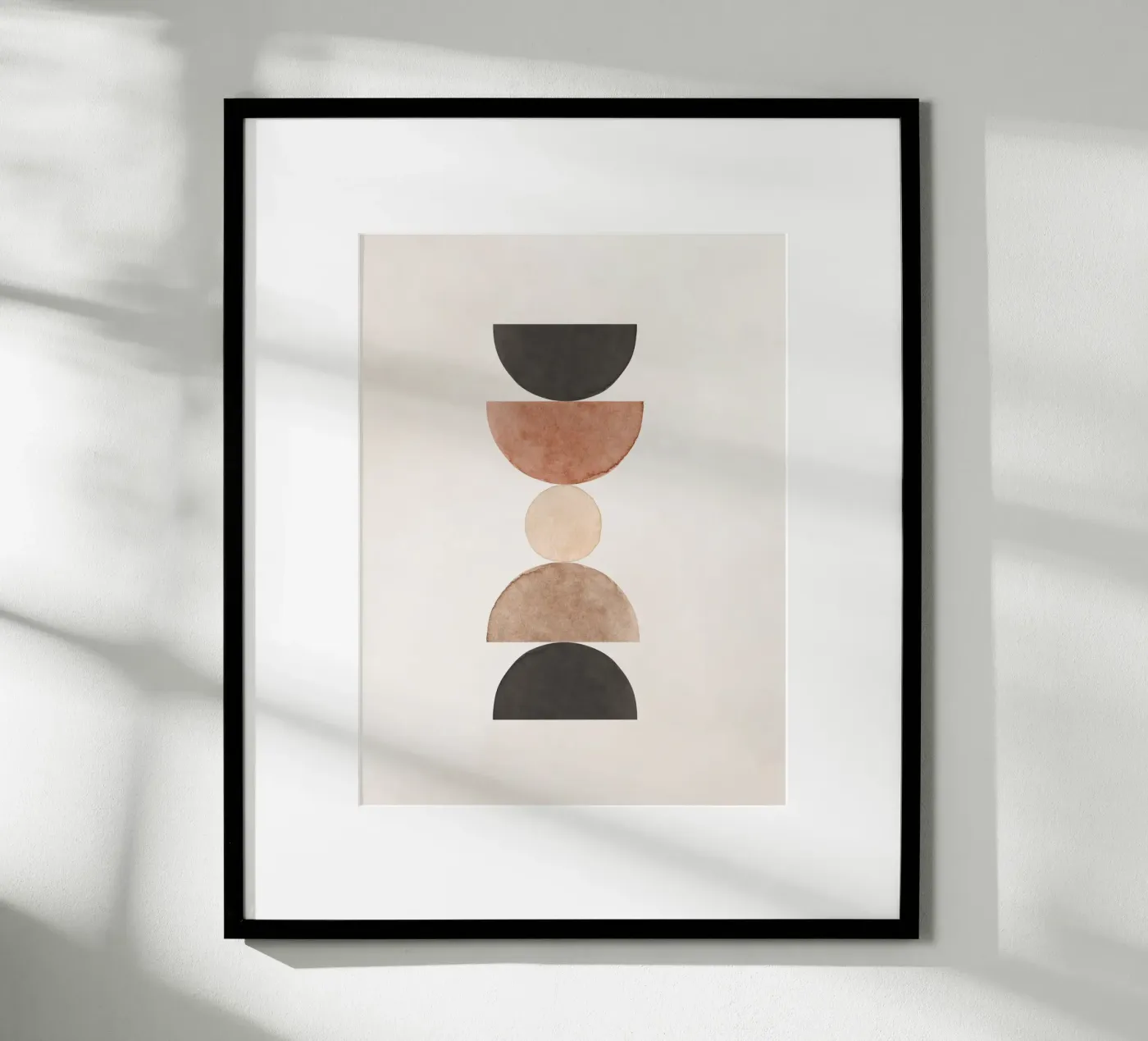 Beige celeste 05 poster da WijdevenPrints