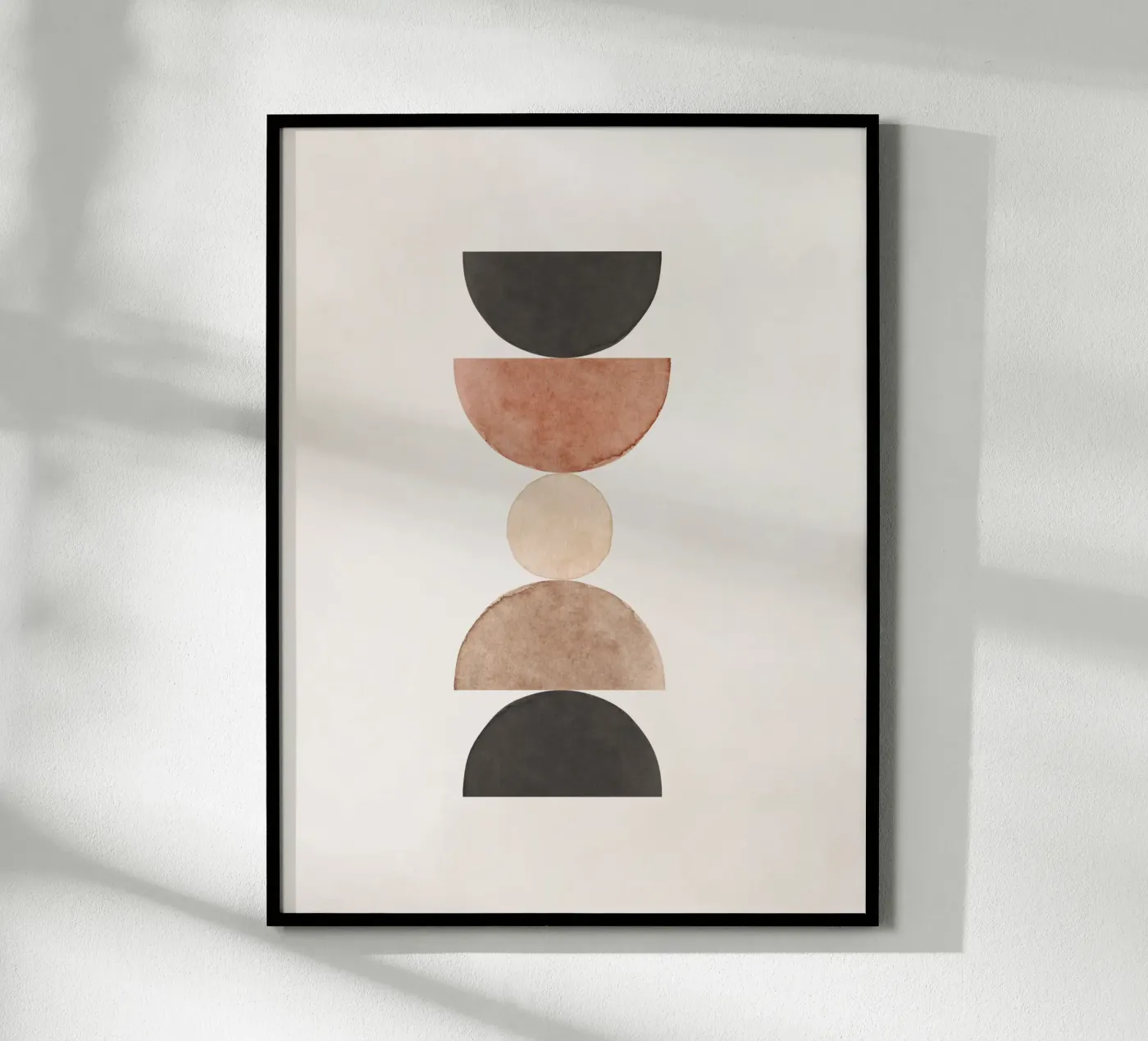 Beige celeste 05 poster da WijdevenPrints