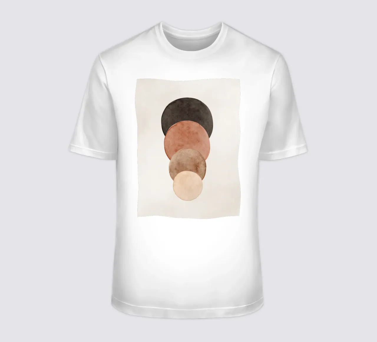 Beige céleste 03 t-shirt de WijdevenPrints