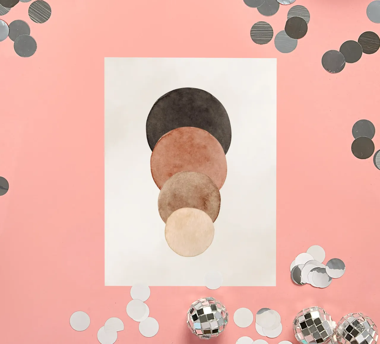 Celestial Beige 03 sticker by WijdevenPrints