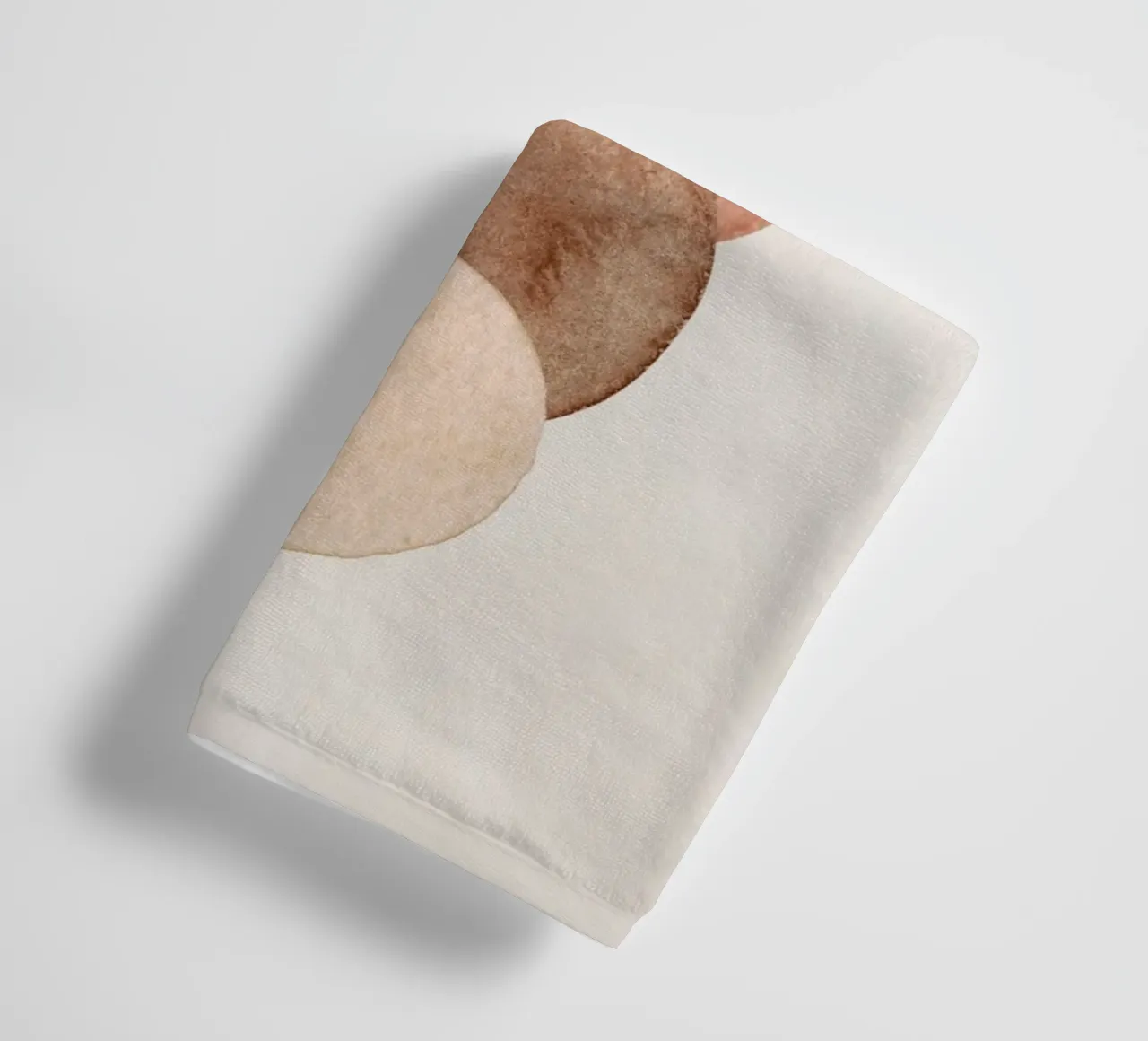 Celestial Beige 03 towel by WijdevenPrints