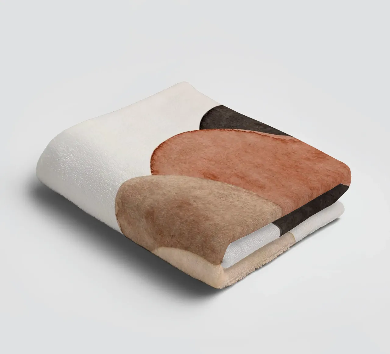 Celestial Beige 03 towel by WijdevenPrints