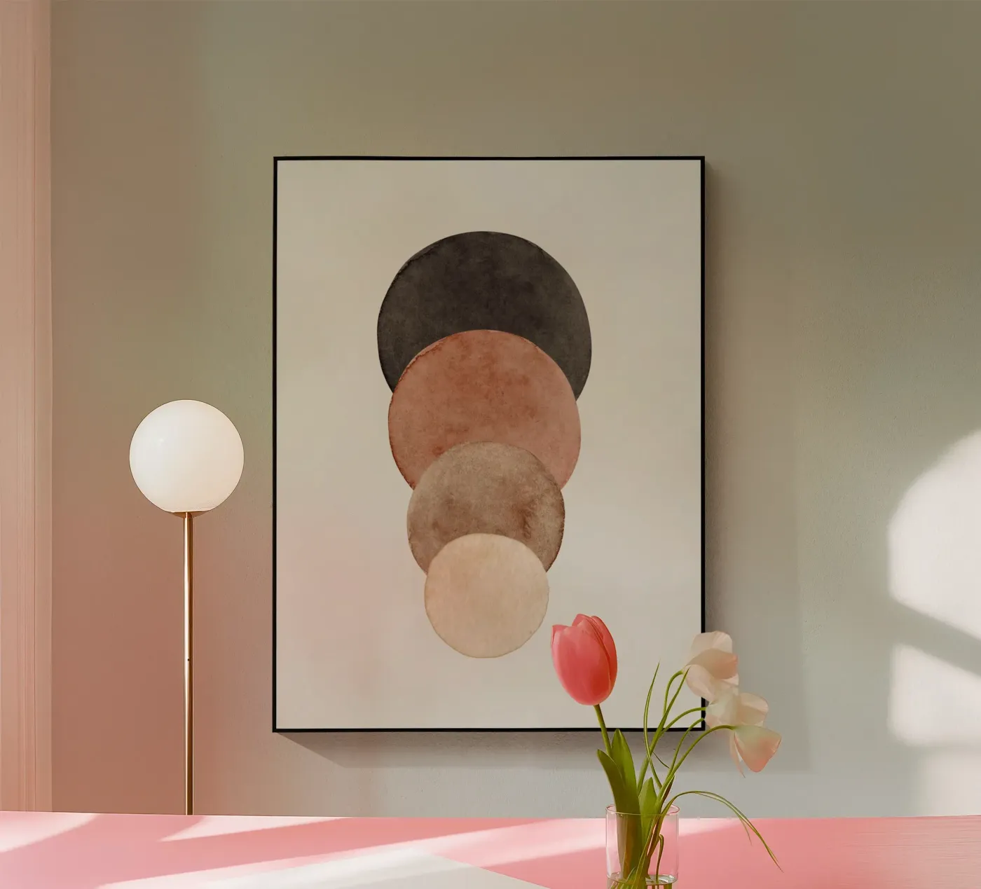 Celestial Beige 03 plexiglass da WijdevenPrints