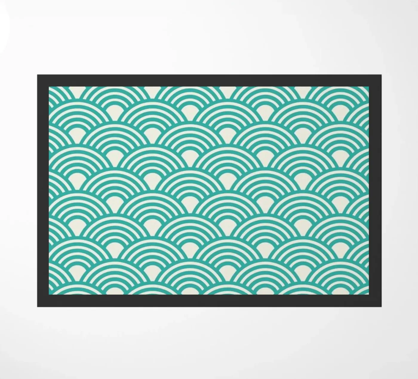 Eastern Waves Light Fußmatte von Bo Lundberg