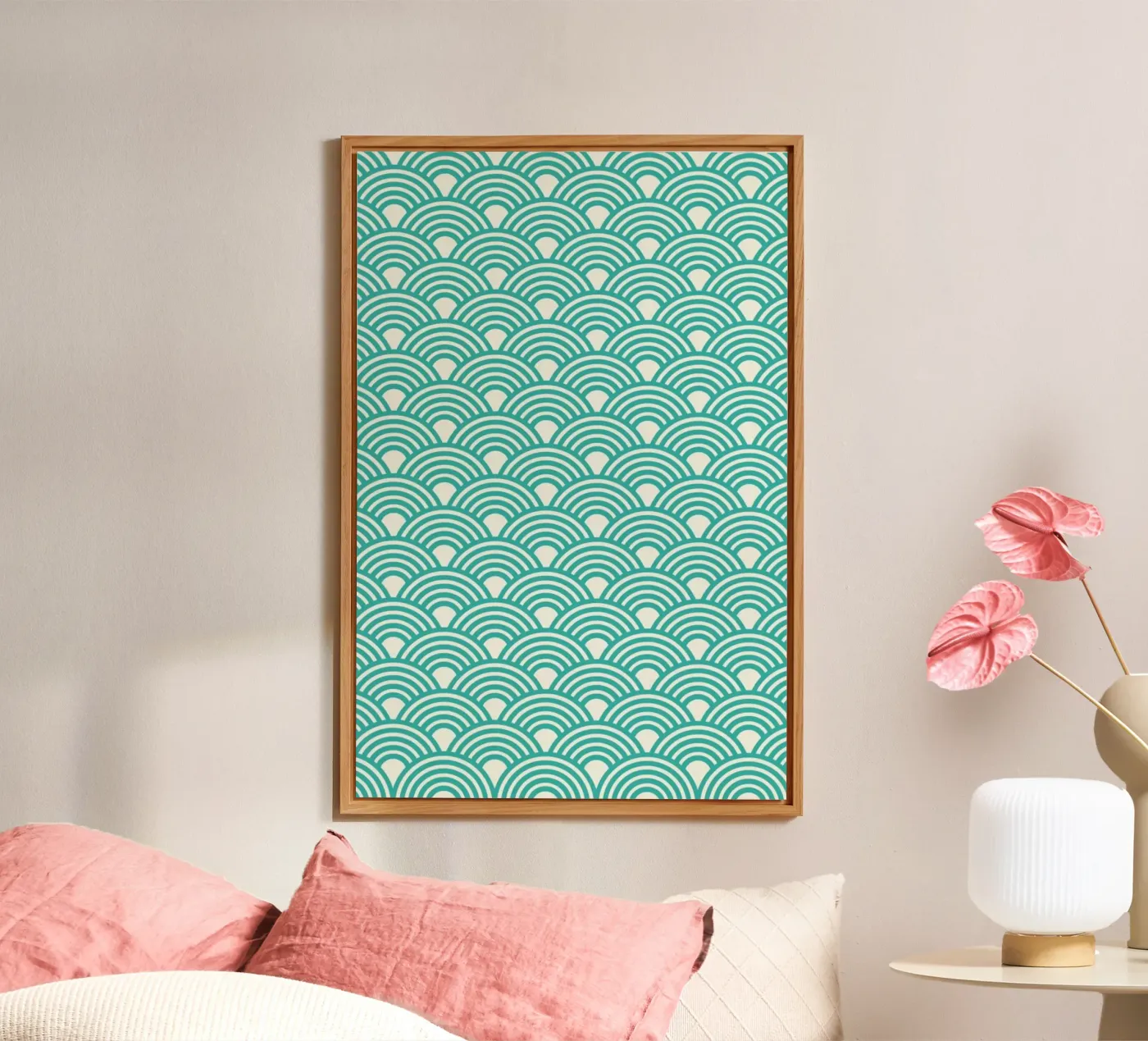 Eastern Waves Light alluminio dibond da Bo Lundberg