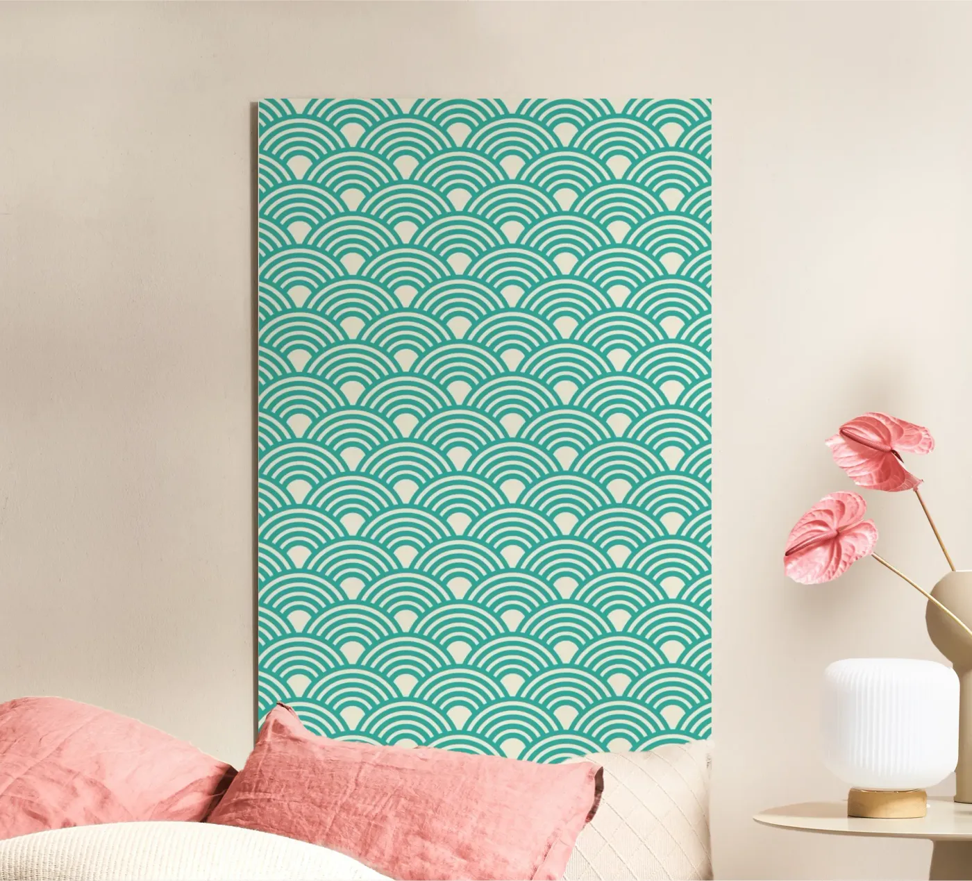 Eastern Waves Light alluminio dibond da Bo Lundberg