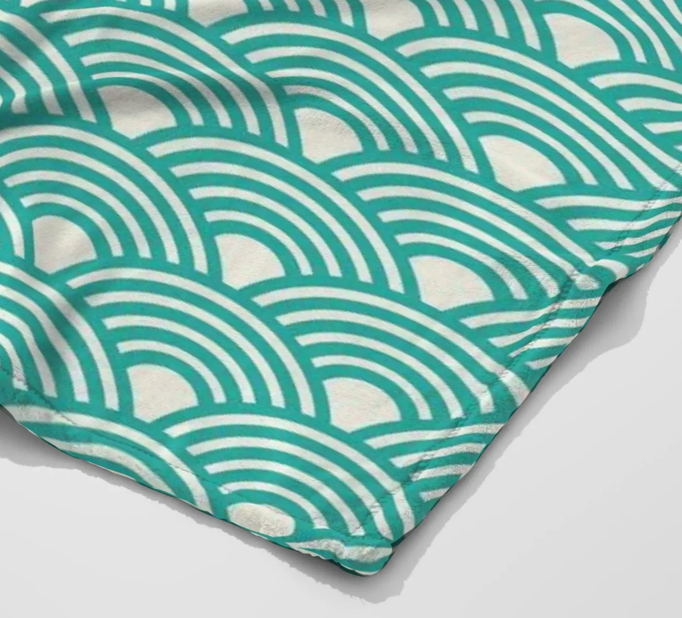 Eastern Waves Light Fleecedecke von Bo Lundberg