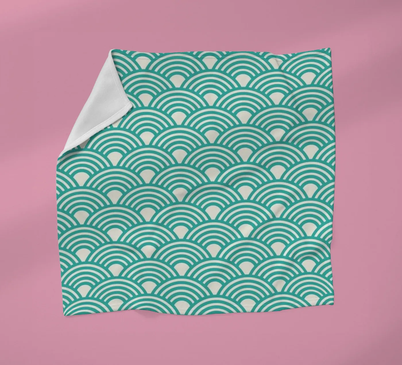 Eastern Waves Light Fleecedecke von Bo Lundberg